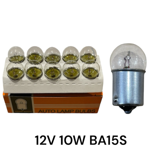 FOCO CON BASE CORTO 1 PUNTO 12V 10W BA15S